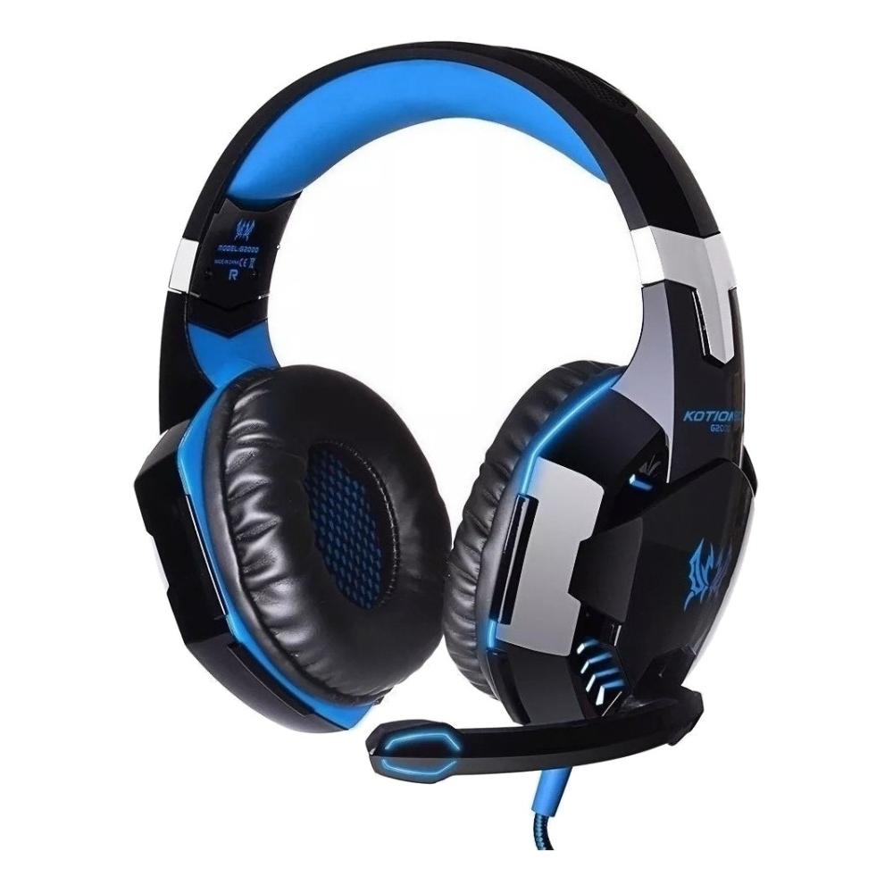  Si buscas Auriculares Gamer Kotion G2000 Negro Y Azul Con Luz Led puedes comprarlo con Celugadgets está en venta al mejor precio