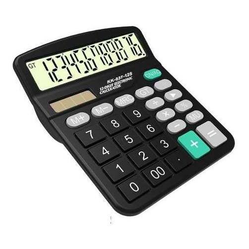  Si buscas Calculadora Escritorio Gran Display 12 Digitos Kk-837-12 puedes comprarlo con OPORTUNIDADESVIP está en venta al mejor precio