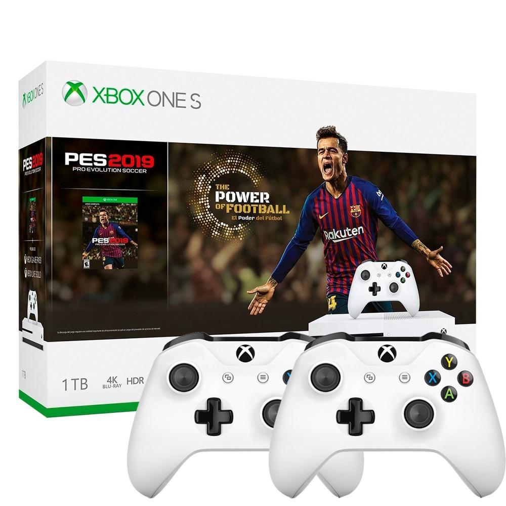  Si buscas Consola Xbox One S 1tb Joystick Pes 2019 + Juegos Gtia Of 4 puedes comprarlo con XELLERS está en venta al mejor precio