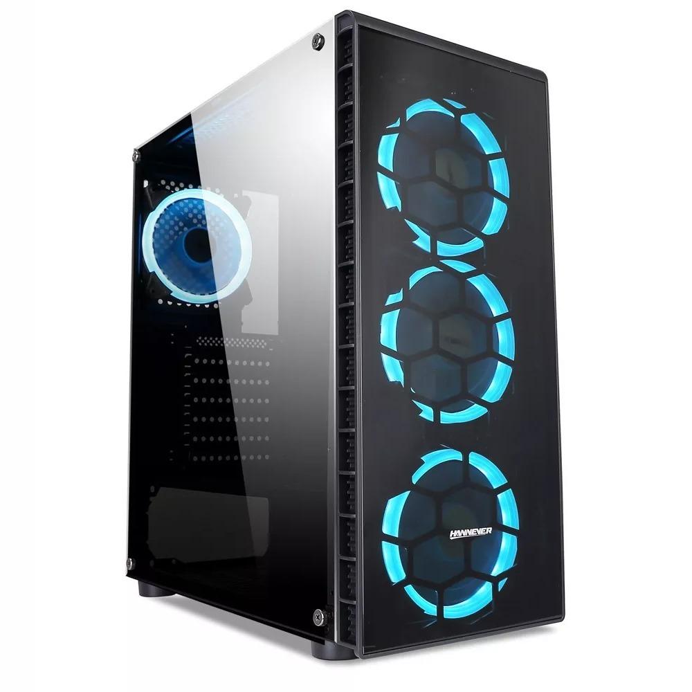  Si buscas Gabinete Pc Gamer Hannever V5 Led Rgb Fan 4x120 - Xellers puedes comprarlo con XELLERS está en venta al mejor precio