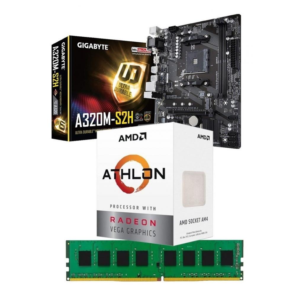  Si buscas C8 Combo Actualizacion Amd Athlon 220ge + A320 8gb Xellers puedes comprarlo con XELLERS está en venta al mejor precio