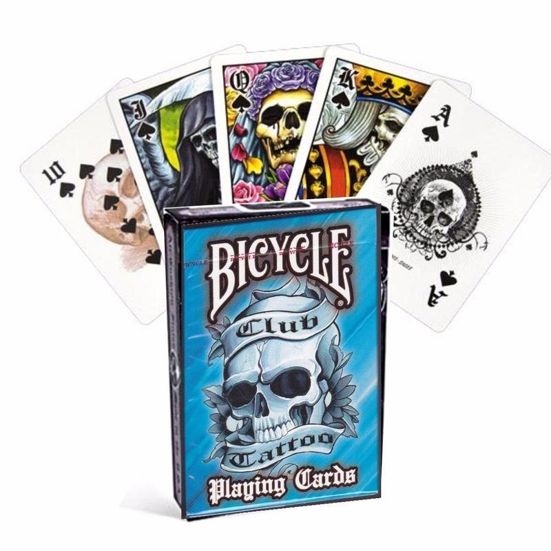  Si buscas ¡ Juego Cartas Bicycle Club Tattoo Blue Azul Cards Baraja ! puedes comprarlo con APRECIOSDEREMATE está en venta al mejor precio
