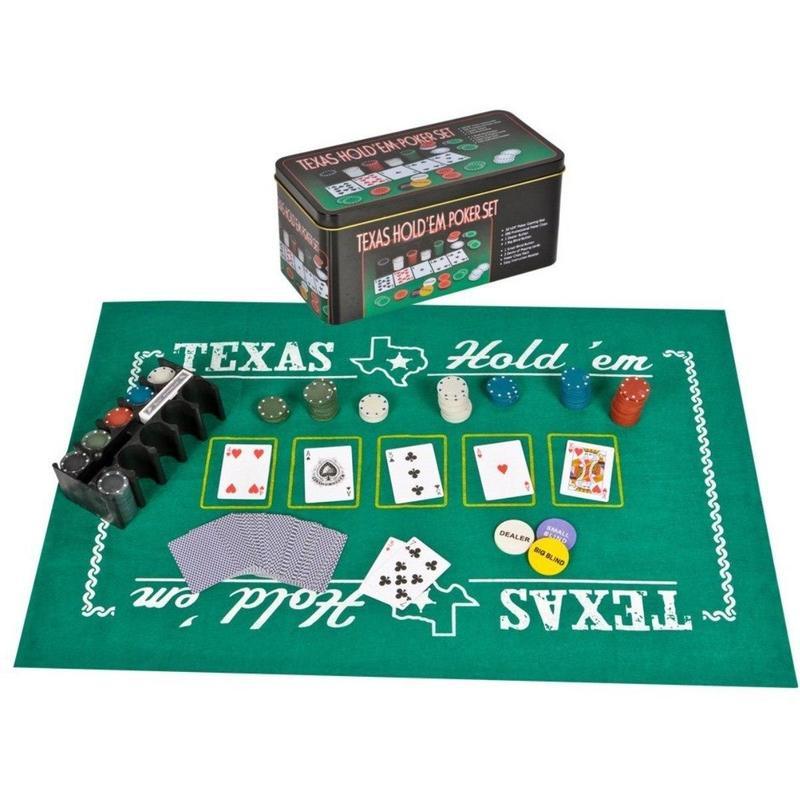  Si buscas ¡ Set De Poker Tipo Casino Texas Hold Fichas Paño Cartas !! puedes comprarlo con APRECIOSDEREMATE está en venta al mejor precio