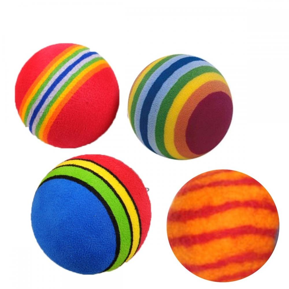  Si buscas ¡ Juguete X4 Bolas Suaves D Colores Mascota Gato Pelota !! puedes comprarlo con APRECIOSDEREMATE está en venta al mejor precio