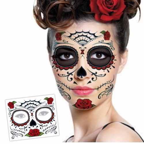  Si buscas ¡ Tatuaje Temporal Roses Máscara Dia De Los Muertos !! puedes comprarlo con APRECIOSDEREMATE está en venta al mejor precio