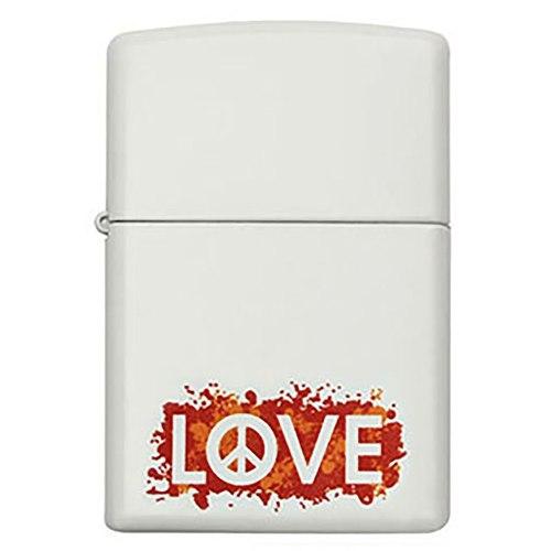  Si buscas ¡ Zippo Stamp Peace Love Paz Amor 29542 - Blanco !! puedes comprarlo con APRECIOSDEREMATE está en venta al mejor precio