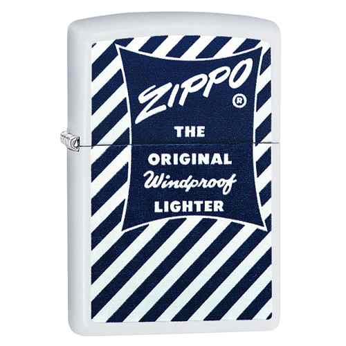  Si buscas ¡ Zippo Stamp Logo Design Blue & White 29413 - Blanco !! puedes comprarlo con APRECIOSDEREMATE está en venta al mejor precio