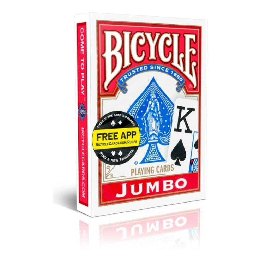  Si buscas Juego De Cartas Bicycle Jumbo Index Especial Rojo puedes comprarlo con APRECIOSDEREMATE está en venta al mejor precio