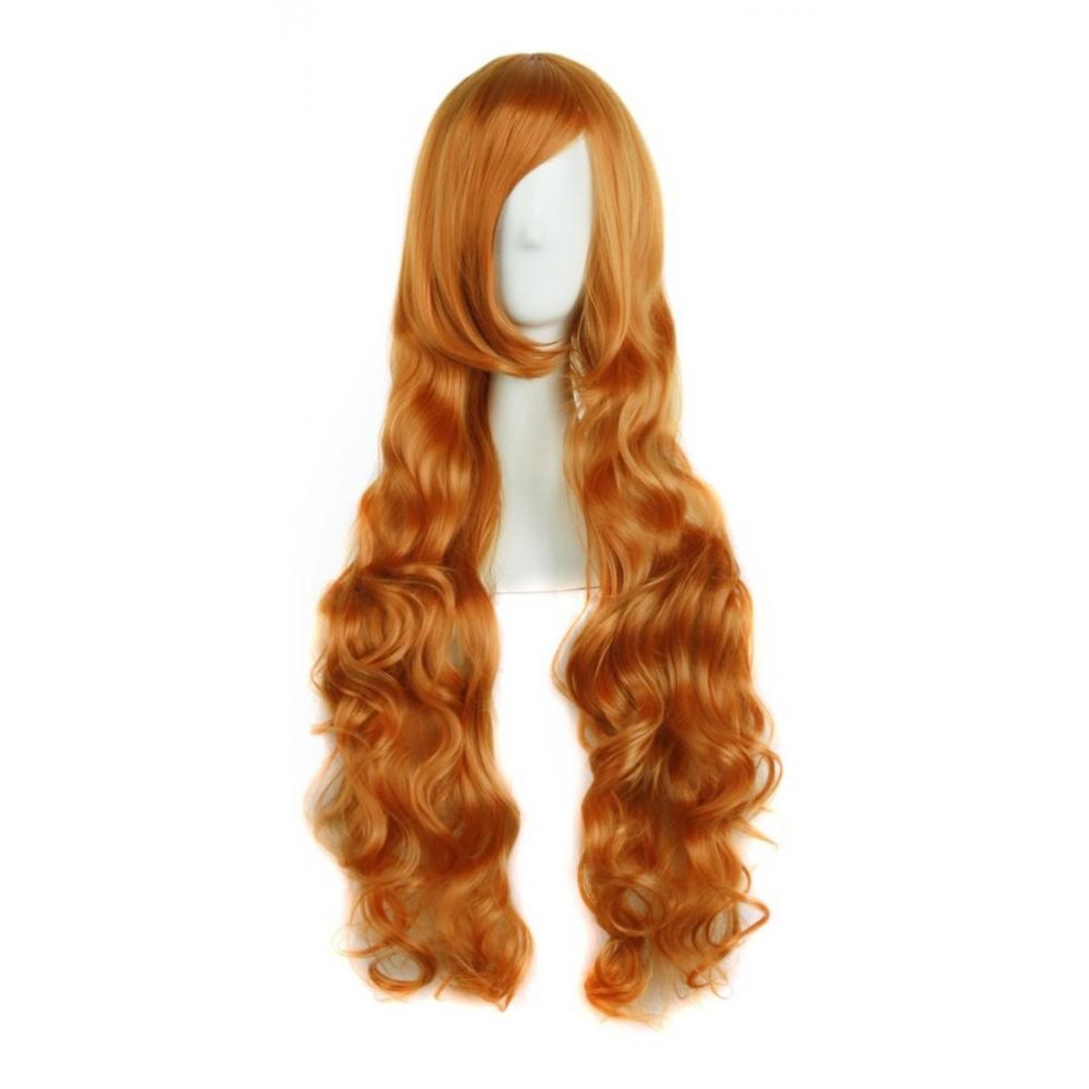  Si buscas Peluca Cosplay Ondulada 80cm Kanekalon Naranja puedes comprarlo con APRECIOSDEREMATE está en venta al mejor precio