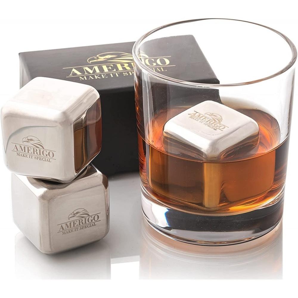  Si buscas Setx2 Cubos Hielo Enfriar Whiskey Ice Rocks En Acero puedes comprarlo con APRECIOSDEREMATE está en venta al mejor precio