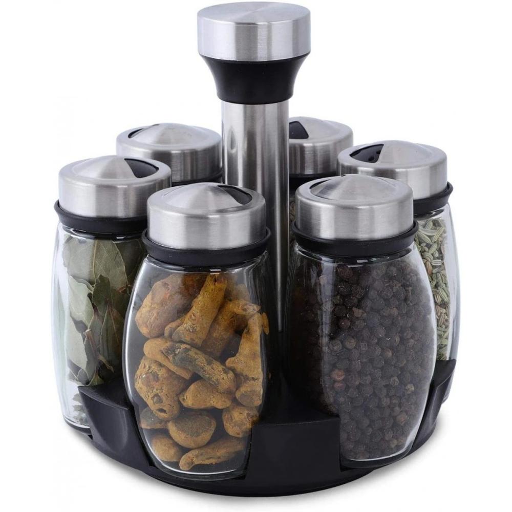  Si buscas Carrusel Especiero Condimentos Spice Rack 6pz Tapa puedes comprarlo con APRECIOSDEREMATE está en venta al mejor precio