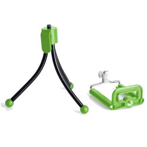  Si buscas Mini Trípode Flexible Universal Para Cámara / Celular, Verde puedes comprarlo con JD MARKET está en venta al mejor precio