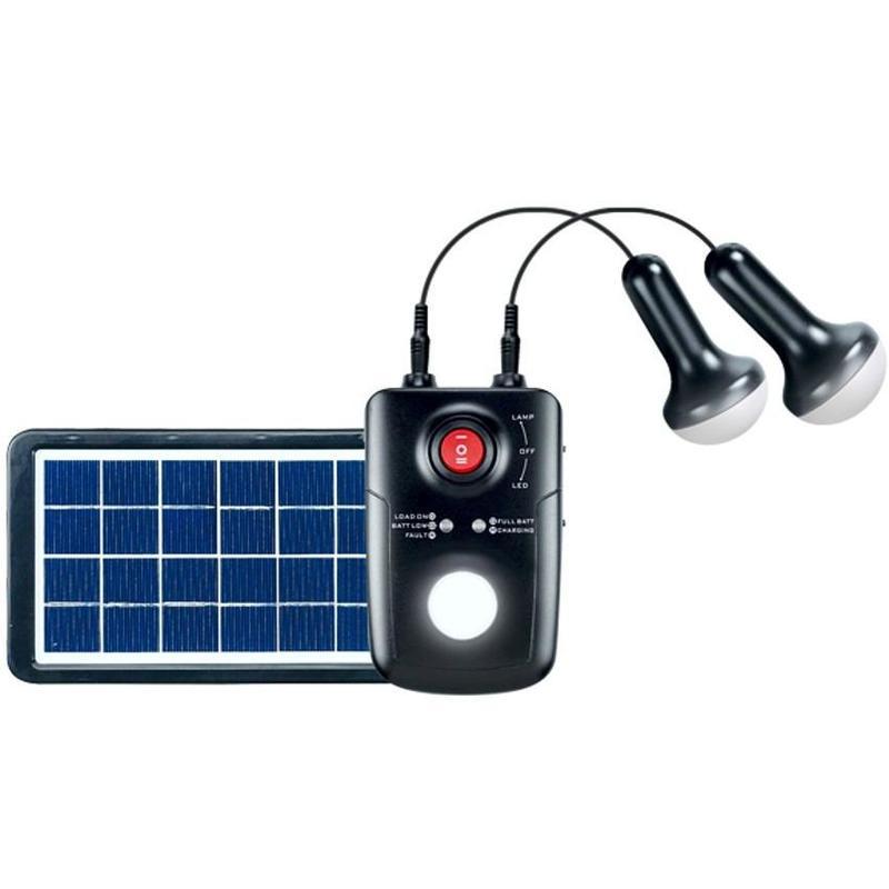 Si buscas Kit Iluminación Solar: 2 Lámparas Led, Panel Solar, Batería puedes comprarlo con JD MARKET está en venta al mejor precio