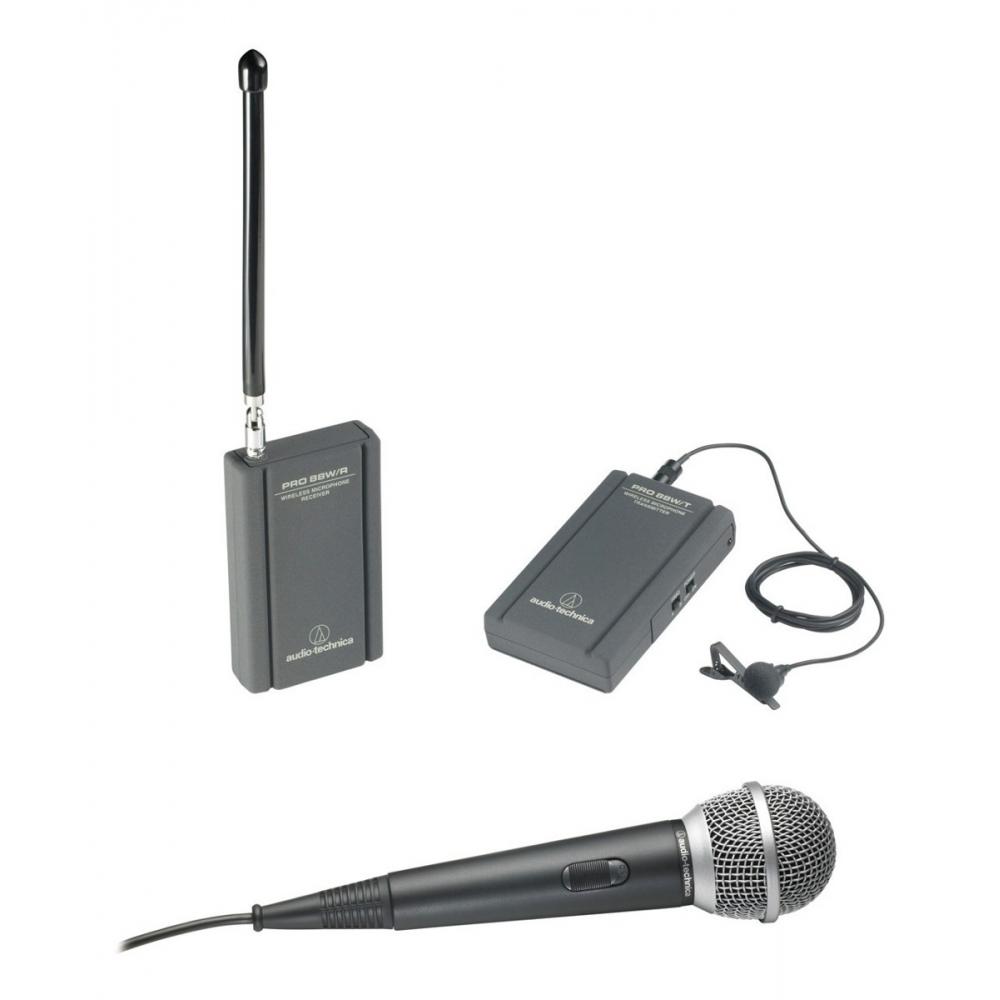  Si buscas Kit Inalámbrico Vhf Con 2 Micrófonos, Audio-technica Atr288w puedes comprarlo con JD MARKET está en venta al mejor precio
