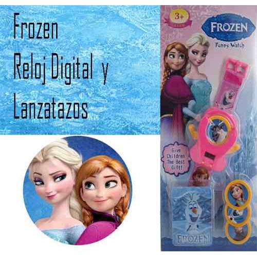  Si buscas Reloj Frozen Original Disney + Lanza Tazos 2 En 1 Sellado puedes comprarlo con Dragotronix está en venta al mejor precio