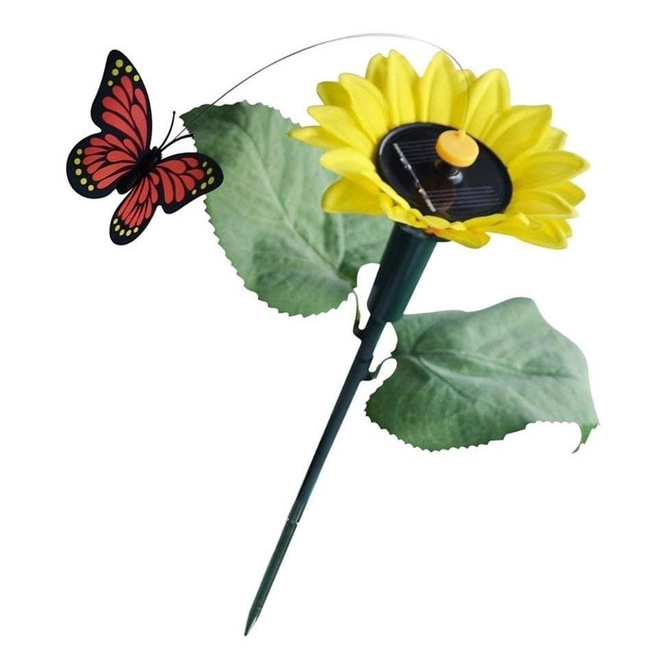  Si buscas Decoracion Jardín Girasol Mariposa Giratoria Panel Solar Mnr puedes comprarlo con Dragotronix está en venta al mejor precio