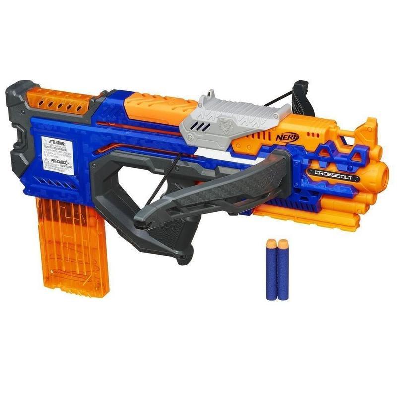  Si buscas Pistola Nerf Strike Crossbolt Hasbro Original Ref: A9317 puedes comprarlo con MCKTOYS está en venta al mejor precio