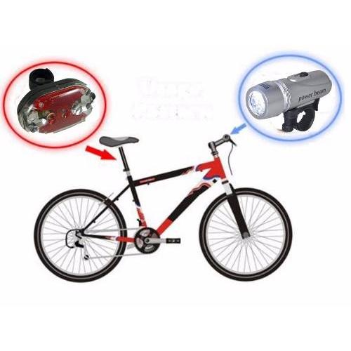  Si buscas Luz Led Delantera Trasera Bicicleta Linterna Xy107 Luces puedes comprarlo con MCKTOYS está en venta al mejor precio