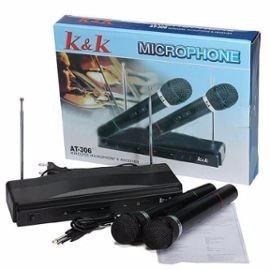  Si buscas Set 2 Micrófonos Inalambricos Profesionales Karaoke At-306 puedes comprarlo con MCKTOYS está en venta al mejor precio