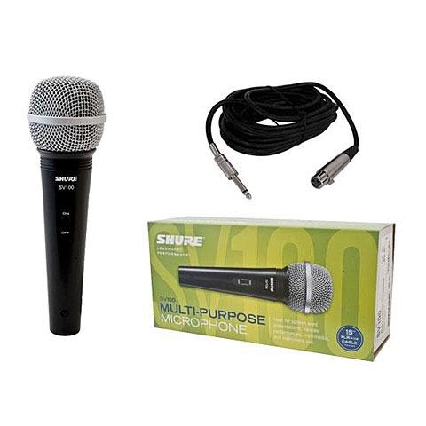  Si buscas Microfono Shure Sv-100 Cardioide Dinamico Con Estuche puedes comprarlo con TIENDADELMUSICO está en venta al mejor precio