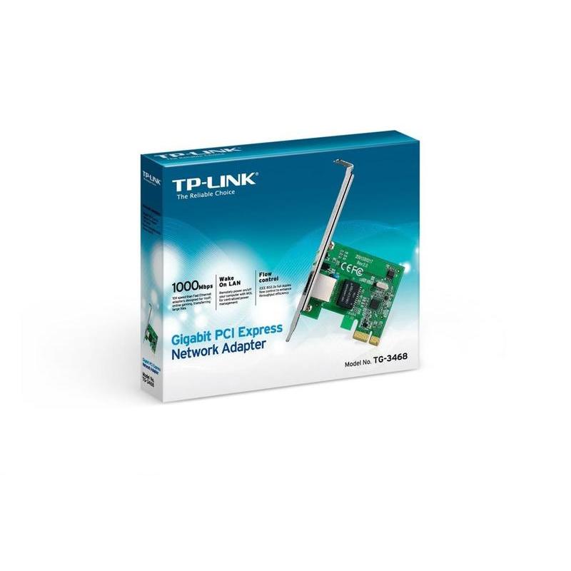  Si buscas Tp-link Adaptador De Red Pci Express Gigabit Gran Compatibilidad Tg-3468 puedes comprarlo con VENTRONIC está en venta al mejor precio
