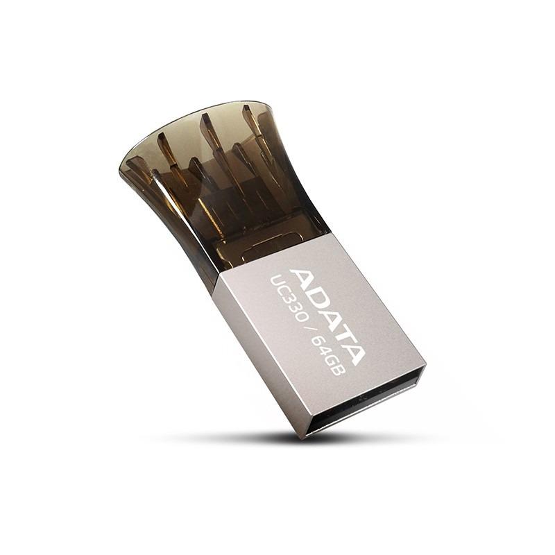  Si buscas Adata Memorias Usb 64gb Otg Uc330 Para Computadora Celulares puedes comprarlo con VENTRONIC está en venta al mejor precio