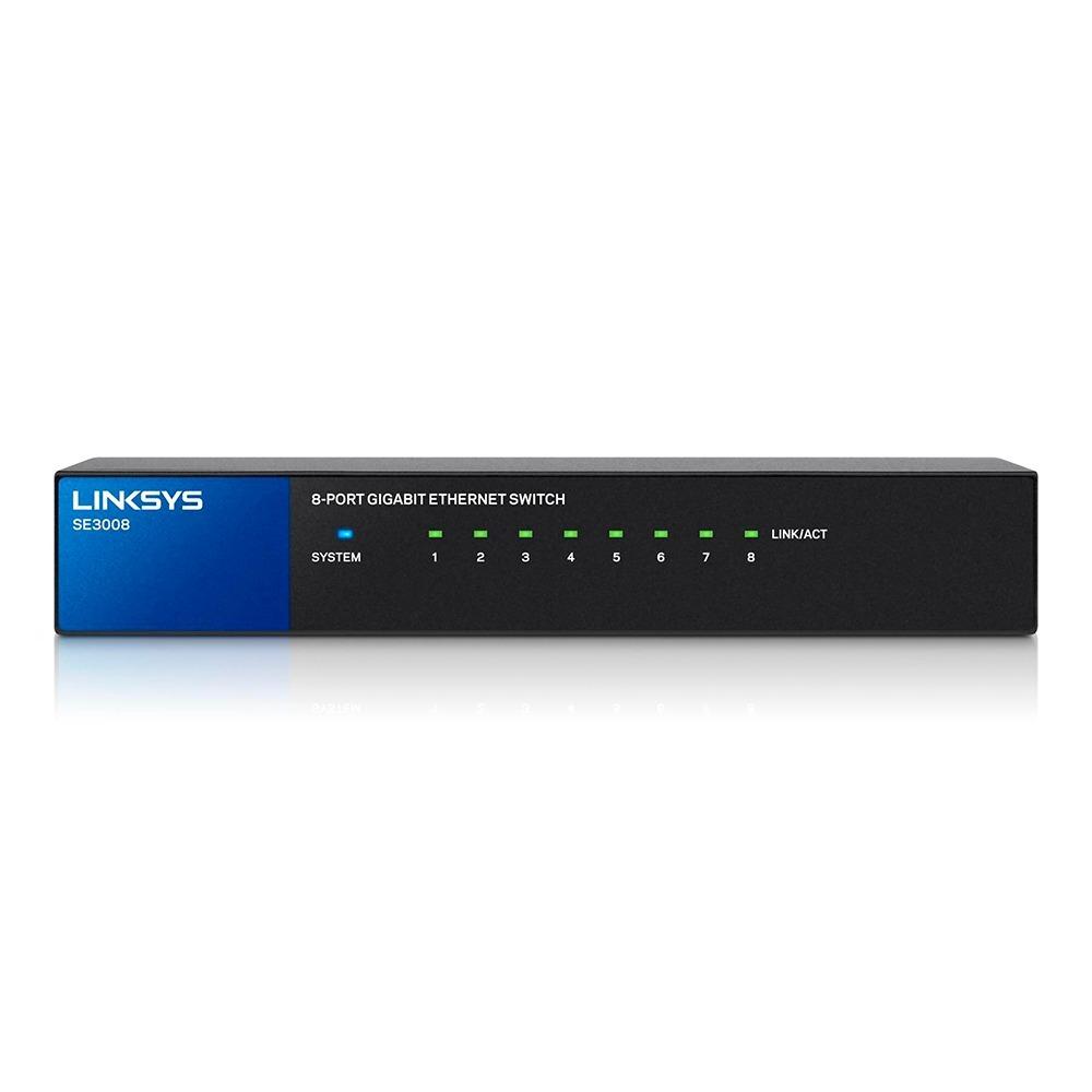  Si buscas Switch Linksys Se3008 8 Puertos Gigabit 10/100/1000 /v puedes comprarlo con VENTRONIC está en venta al mejor precio