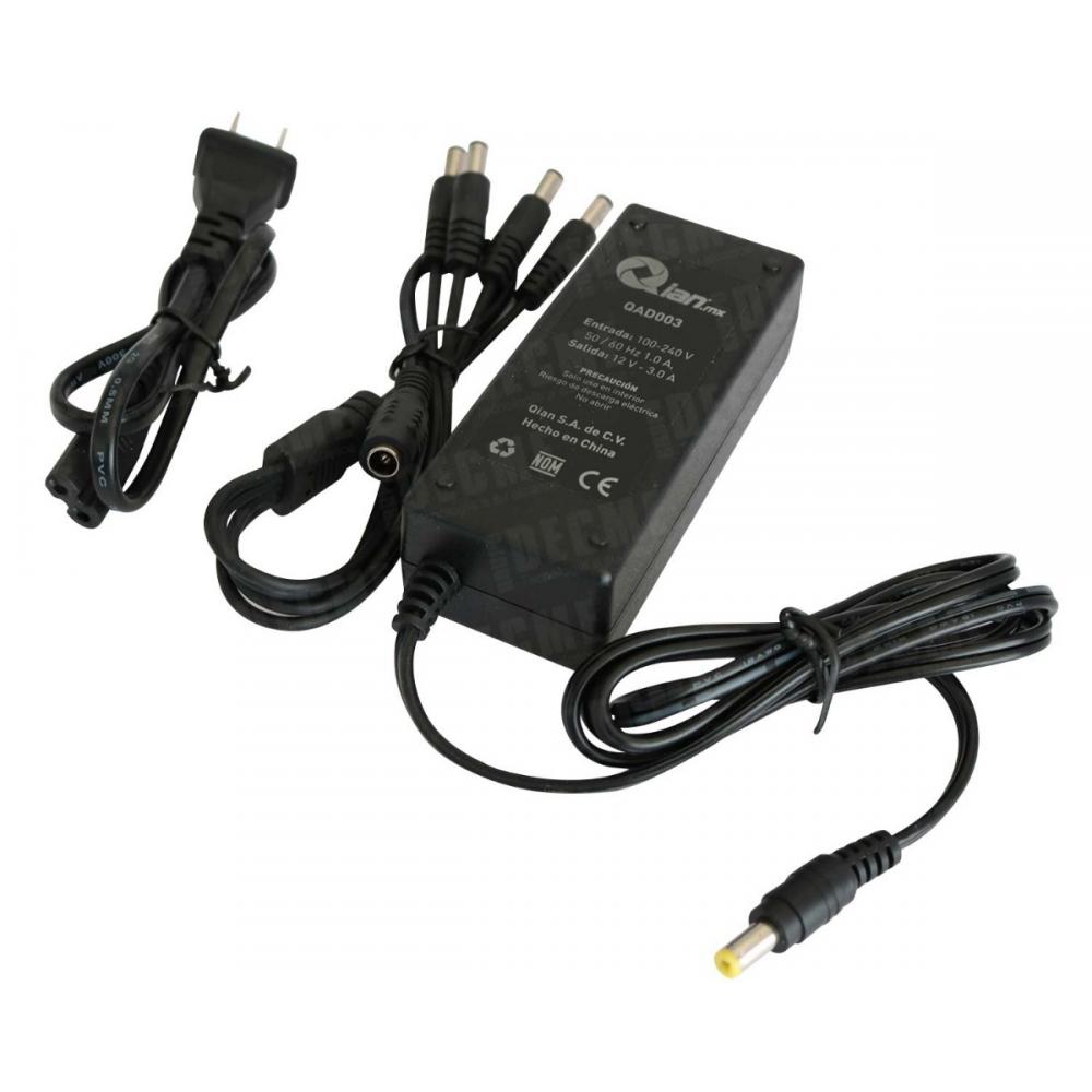  Si buscas Adaptador De Poder Qian 12v/3a 1/4 Cable Dividido Qad003 puedes comprarlo con GRUPODECME está en venta al mejor precio