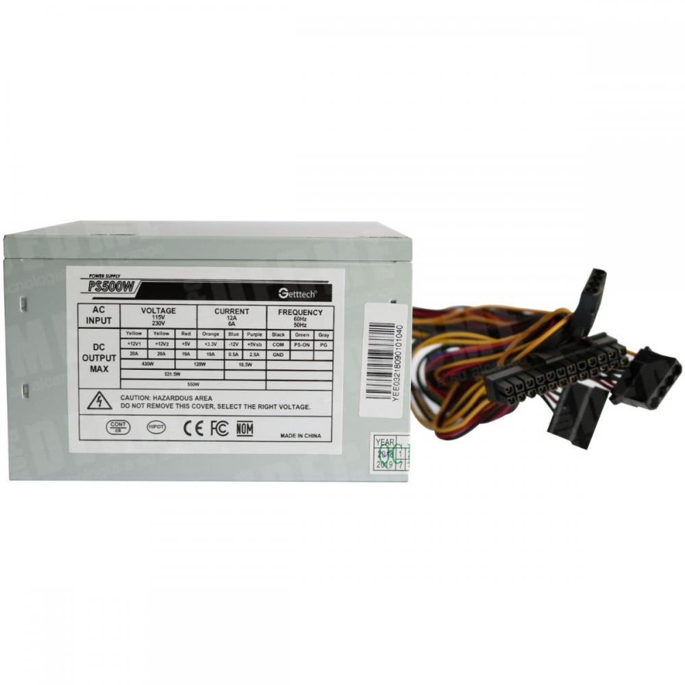  Si buscas Fuente De Poder 500w Getttech Ps500w Atx puedes comprarlo con GRUPODECME está en venta al mejor precio