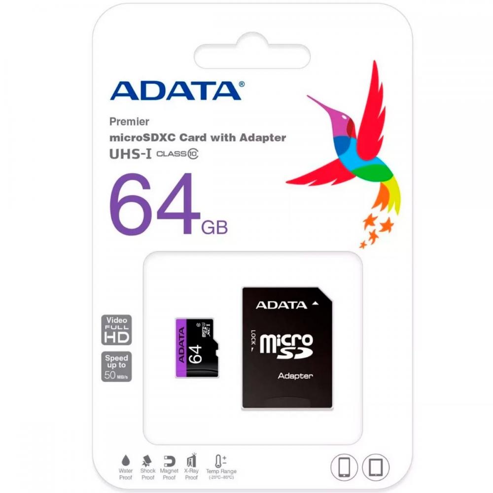  Si buscas Paquete 10 Memorias Micro Sd 64gb Adata Clase 10 Mayoreo puedes comprarlo con GRUPODECME está en venta al mejor precio