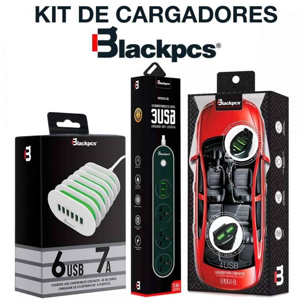  Si buscas Kit Cargadores Blackpcs Esh036-w Eps015-bl Epi064-bl puedes comprarlo con GRUPODECME está en venta al mejor precio