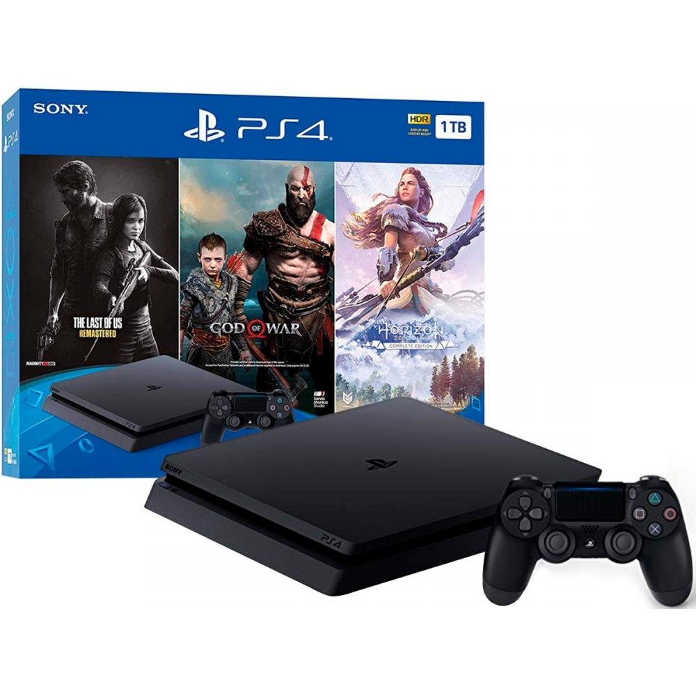  Si buscas Consola Ps4 Sony Playstation 1tb Bundle God Of War Horizon puedes comprarlo con GRUPODECME está en venta al mejor precio
