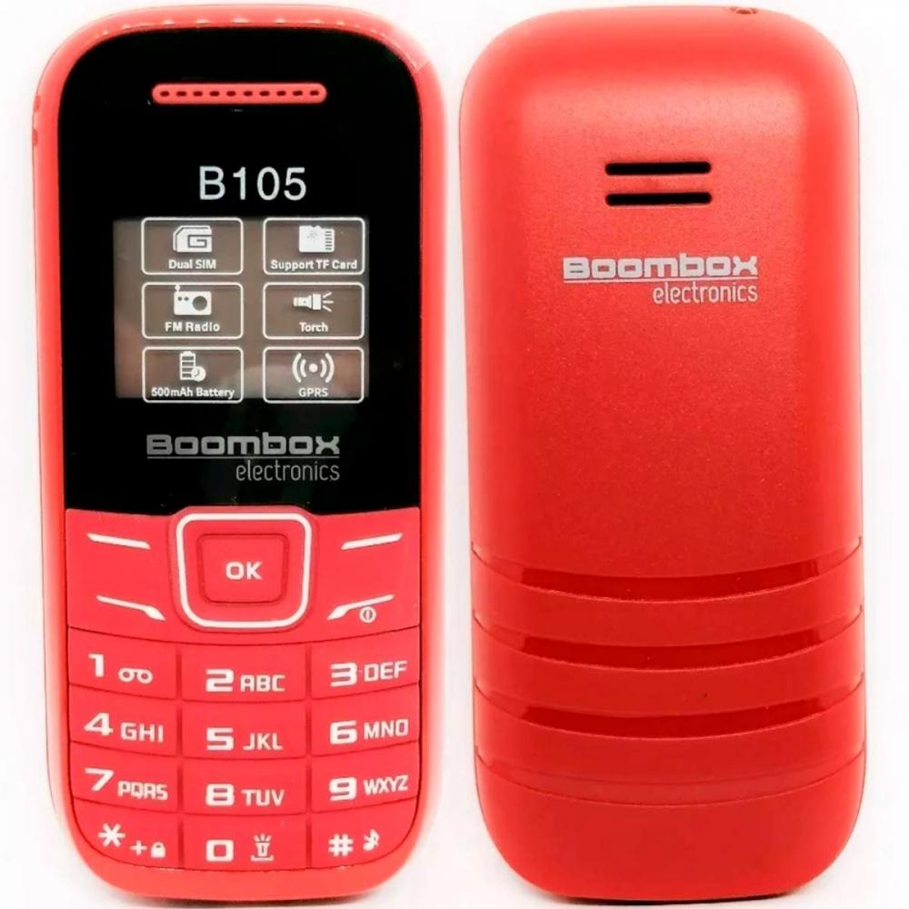  Si buscas Celular Boombox B105 Radio Fm Camara Dual Sim Micro Sd Gprs puedes comprarlo con GRUPODECME está en venta al mejor precio