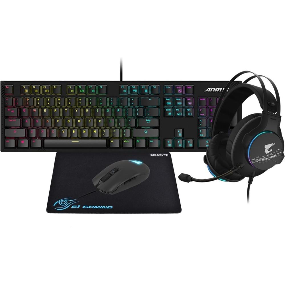  Si buscas Kit Gamer 4 En 1 Aorus Teclado Mouse M2 Diadema H1 Mouse Pad puedes comprarlo con GRUPODECME está en venta al mejor precio