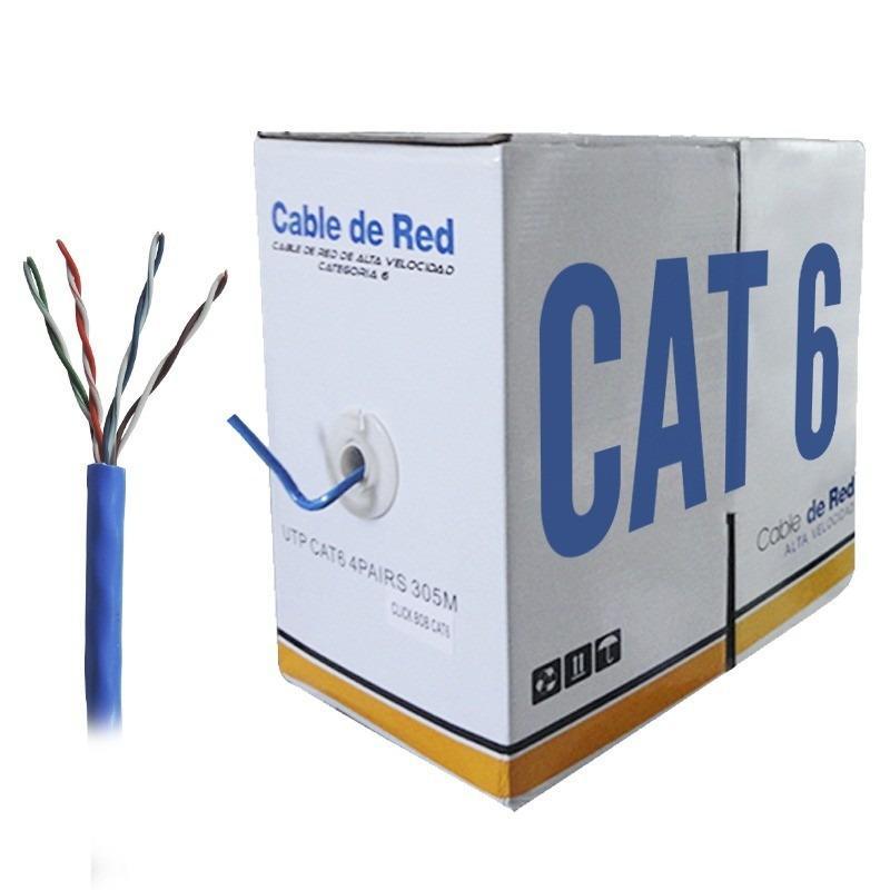  Si buscas Bobina Cable De Red Utp 305m Cat6 Rj45 Ethernet Antiagua puedes comprarlo con IMPORTADORA-ALEX está en venta al mejor precio