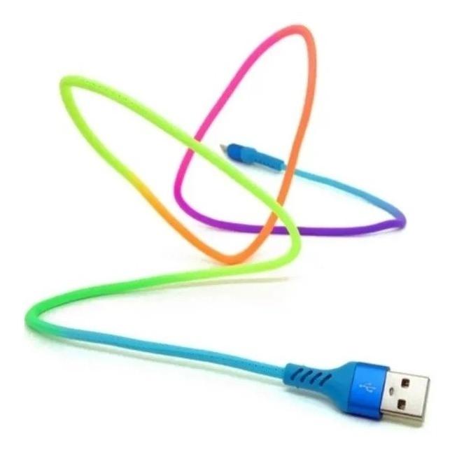  Si buscas Cable De Carga Y Datos V8 1 Metro Usb Multicolor Uso Rudo puedes comprarlo con IMPORTADORA-ALEX está en venta al mejor precio