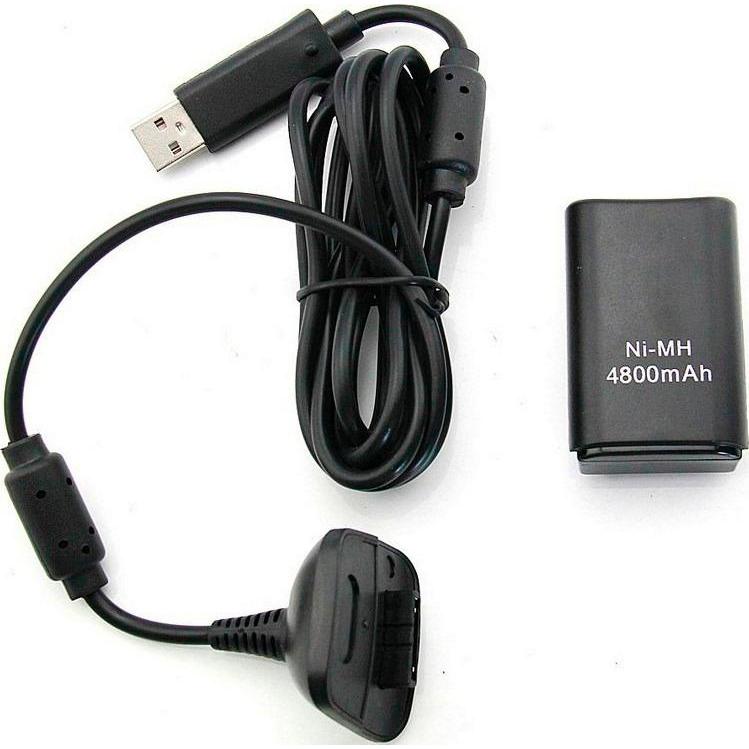 Si buscas Kit Carga Y Juega Xbox 360 Cable Batería Compatible Control puedes comprarlo con SLIM_COMPANY está en venta al mejor precio