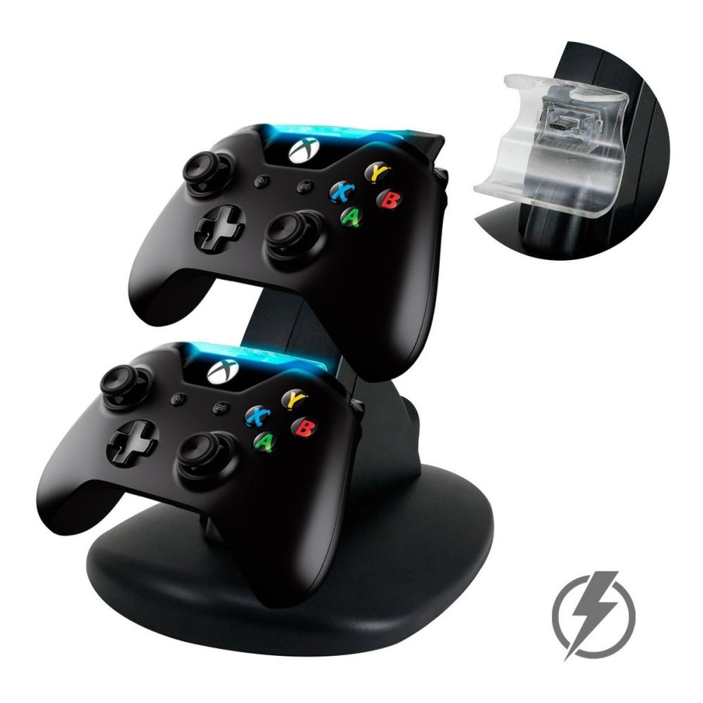  Si buscas Promocion Kit Stand Base Recarga Cargador Controles Xbox One puedes comprarlo con SLIM_COMPANY está en venta al mejor precio