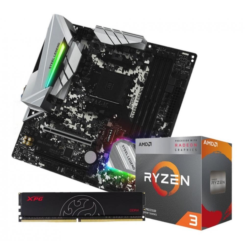  Si buscas Kit De Actualización Gamer Ryzen 3 + 8gb Ram Gráficos Vega 8 puedes comprarlo con DD TECH está en venta al mejor precio