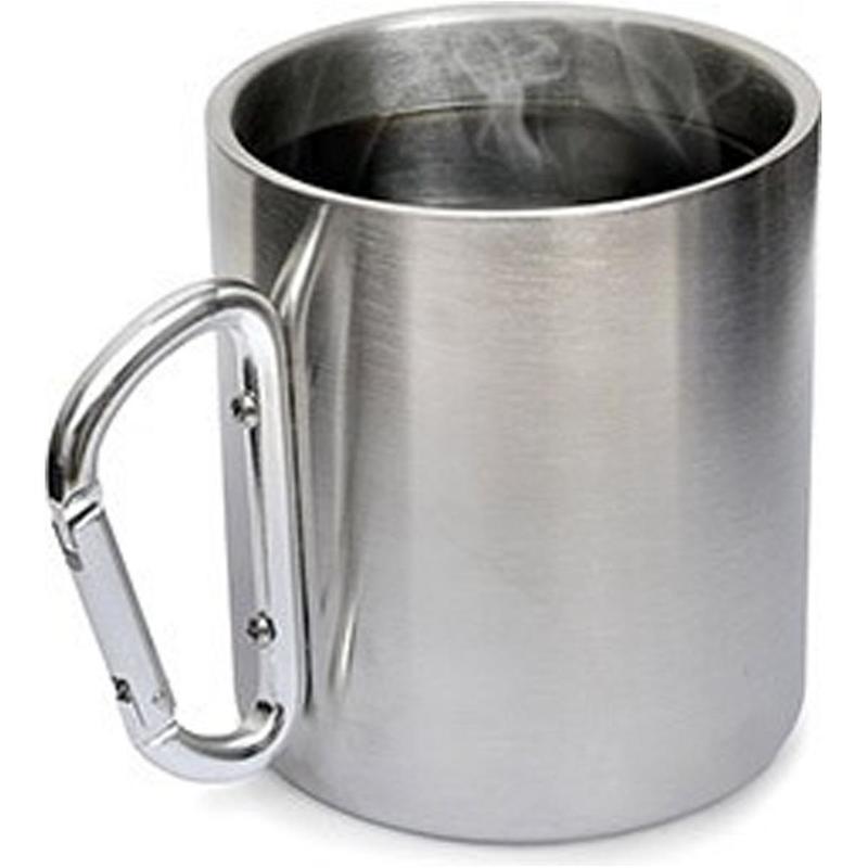  Si buscas Taza De Aluminio Con Mosqueton Camping Mug Campamento H1162 puedes comprarlo con GARUMI está en venta al mejor precio