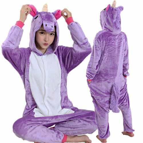  Si buscas Pijama Mameluco De Unicornio Cosplay Color Morado H8086 puedes comprarlo con GARUMI está en venta al mejor precio