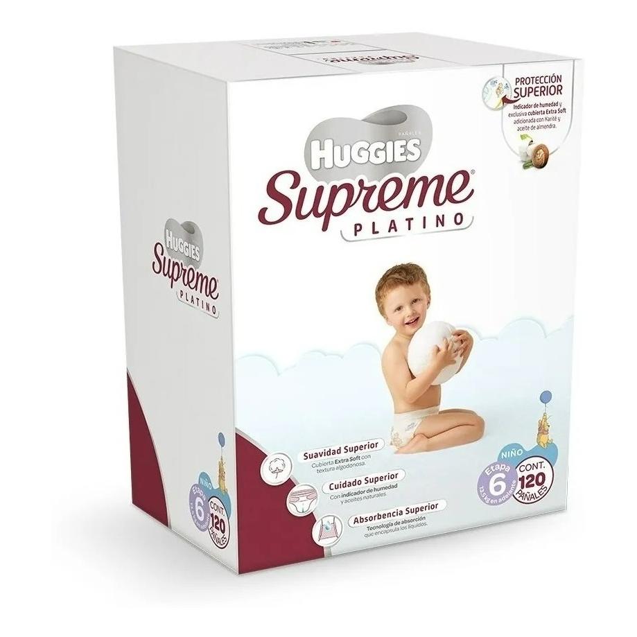  Si buscas Pañales Etapa 6, 13kg+ Unisex 120 Pzs Huggies Supre Msi puedes comprarlo con START GAMES está en venta al mejor precio