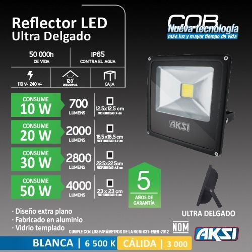  Si buscas Reflector De Led 50w Extra Plano - Luz Blanca 6500k puedes comprarlo con COMODIDADES está en venta al mejor precio
