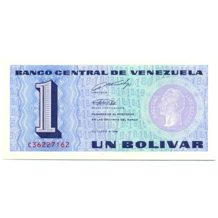  Si buscas Difícil Billete 1 Bolívar - Tinoquito Octubre 1989 Serial C8 puedes comprarlo con NUMISFILA está en venta al mejor precio