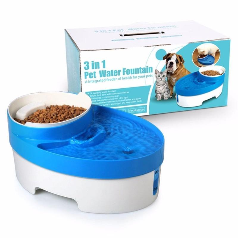  Si buscas Fuente De Agua Electrica + Comedero Gatos Perros / Fernapet puedes comprarlo con FERNAPET está en venta al mejor precio