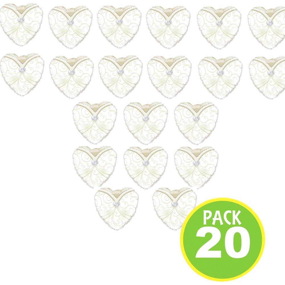  Si buscas Pack 20 Globos Metálicos, Diseño Corazón Novia 1/ Fernapet puedes comprarlo con FERNAPET está en venta al mejor precio