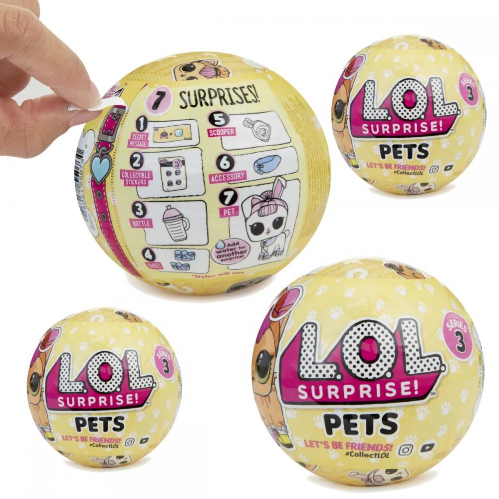 muñecas lol serie 3 confetti pop