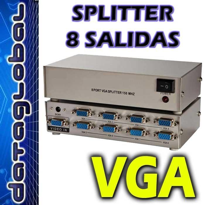  Si buscas Splitter Video Vga 8 Puertos puedes comprarlo con DATAGLOBAL está en venta al mejor precio