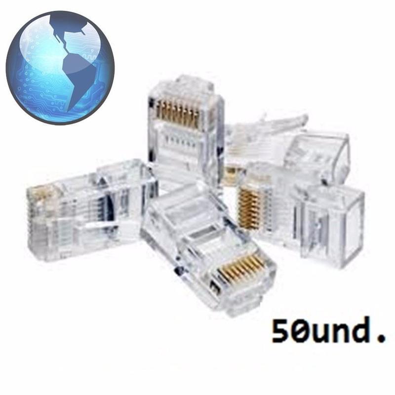  Si buscas Set Pack 50 Conectores Red Rj45 Cat5e / Cat 5 puedes comprarlo con DATAGLOBAL está en venta al mejor precio