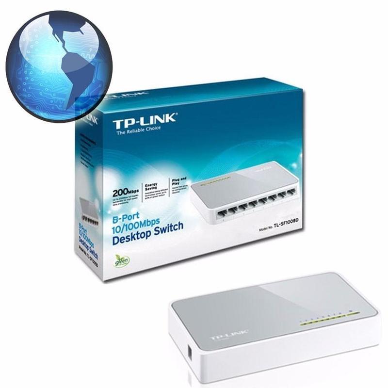  Si buscas Switch Tp-link Tl-sf1008d 8 Puertos 10/100mbps puedes comprarlo con DATAGLOBAL está en venta al mejor precio